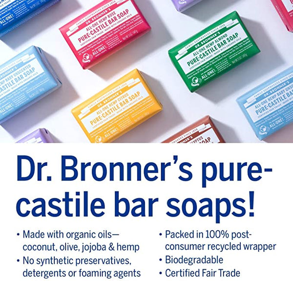 Dr. Bronner's - Peppermint Soap (Bar)