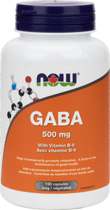 NOW - GABA (500mg)+B6