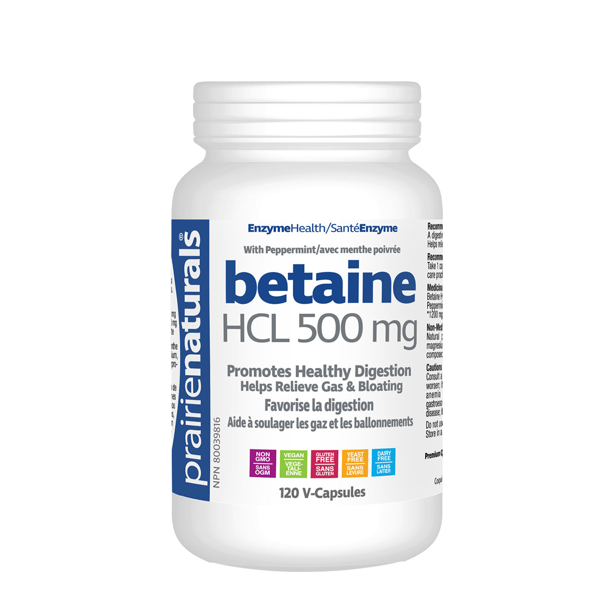 Prairie Naturals - Betaine HCI