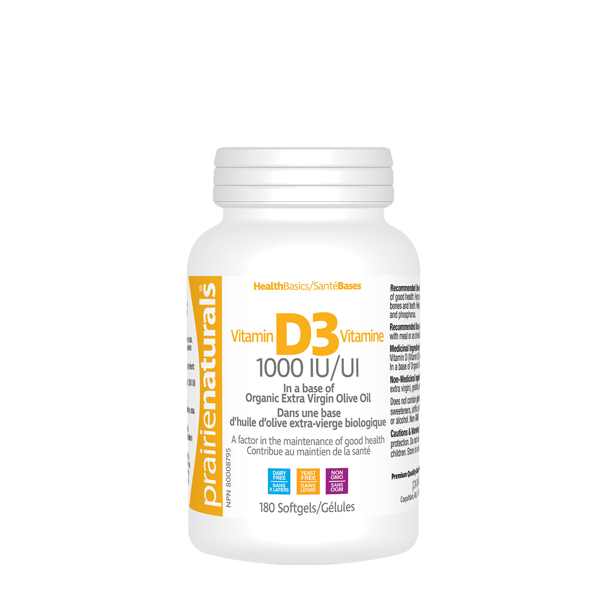 Prairie Naturals - Vitamin D3